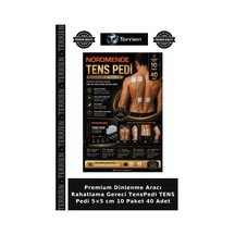 Premium Dinlenme Aracı Rahatlama Gereci Tenspedi Tens Pedi 5 5 Cm 10 Paket 40 Adet