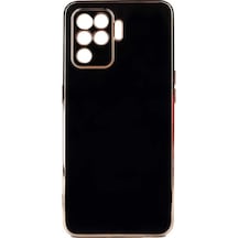 Oppo Reno 5 Lite Parlak Kenarli Bark Silikon Kilif 547680963