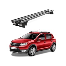 Venüs Dacia Sandero Stepway 2009-2012 Uyumlu Gri Ara Atkı Port Bagaj Tavan Barı