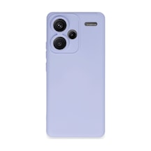 Redmi Note 13 Pro Plus Kılıf Nano İçi Kadife Silikon - Lila Bz8683140774264