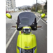 Motocam Apachi Beauty 125 Ön Cam 2024-2026 Model 38cm Siyah Renkli 4mm Aparatsız