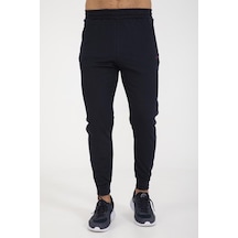 Maraton Sportswear Regular Erkek Ribana Paça Basic Lacivert Eşofman Altı 20922-lacivert Lacivert