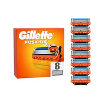 Gillette Fusion Avantajlı Yedek Tıraş Bıçağı 8'li
