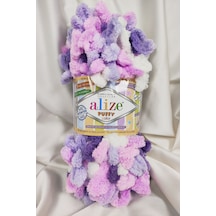 Puffy Color Ebruli El Örgü İpi 100gr. 9mt. 5'li Paket - Renk: 6305