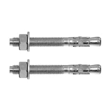 Klipsli Çelik Dübel M8X75