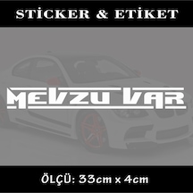 mevzu oto sticker ön arka cam yazısı - tuning modifiye etiket