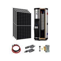 Yeşil Ev Solar Sunbuffer S 200 Litre Hibrit Su Isıtıcı 4x450w Güneş Paneli İle Set