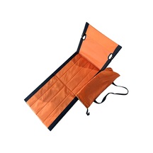 Suntek Zemin Sandalye Sırt Desteği Ile Taşınabilir 38cmx110cmx40cm-turuncu
