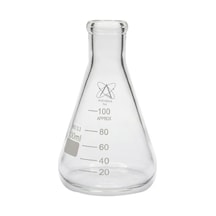 Cam Erlen Dereceli Laboratuvar Çalışmaları İçin Uygun - 100 Ml