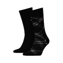 Tommy Hilfiger Th Men Sock 2p Check Erkek Beyaz Çorap - S701236310 Beyaz
