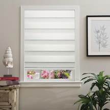 Hazır Hasır Bambu Zebra Stor Perde Ekru 170X200Cm