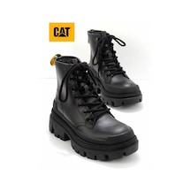 Black Leather Kadın Bot & Bootie Cat0111121603 001