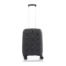 Mçs Polipropilen Kabin Boy Valiz V376 55 Cm Siyah