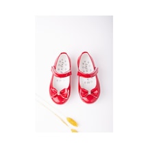 Gimer - Kız Bebe Rugan Ayakkabı - Eng011608Bg Kırmızı