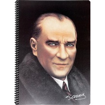 Keskin Color Atatürk Defter Pp Kapak Kareli A4 80 Yaprak 327922-99