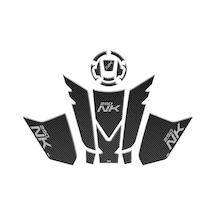 Cf Moto 250nk Runarte Siyah Yeni Kasa Tank Pad Set Sticker Model