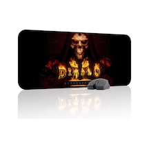 Diablo Kaymaz Dikişli Kauçuk Oyuncu Mousepad V5 - 70x30 Xl Gaming Mouse Pad Fare Altlığı