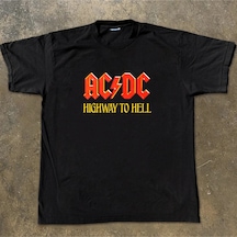 Startmore Avrupa Ve Amerikan Sokak Punk Rock Acdc Siyah
