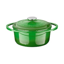 Lava Döküm Yuvarlak Tencere Çap(Ø)24cm
