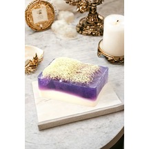 %100 El Yapımı Doğal Kabak Lifli Keçi Sütü Lanta Sabun 120 Gr