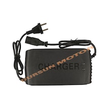 60V 20Ah 24Ah Elektrikli Bisiklet Şarj Cihazı Charger Fanlı