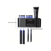 Maxaccess Beyaz Kablosuz Şarjlı Usb Diş Fırçası Kurutucu Askılık Ağız Bakım Seti Beyaz