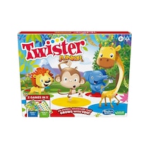 Twister Junior Oyunu, Hayvan Macerası 2 Taraflı Mat, 2 Oyun 1 Arada