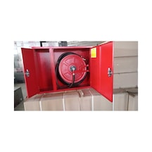 Yangın Dolabı Metal Kırmızı Ekipman Kabini Ev Araç Ofis İş Yeri İçin