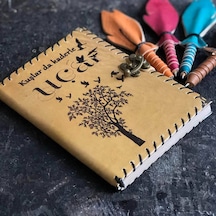 Kuşlar da Kaderle Uçar Deri Defter