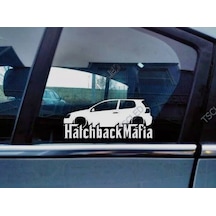 Golf Mk5 Gtı Kelebek Cam Araba Oto Sticker 19 Cm 2 Adet