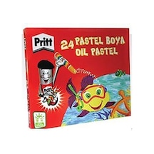 4 Adet Pritt Pastel Boya 24'lü Diğer