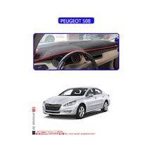 Peugeot 508 Torpido Koruma Halısı Mavi Kenar
