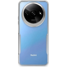 Xiaomi Redmi A3 4g Uyumlu Kılıf Boyi Silikon Kapak - Gümüş