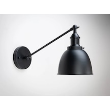 Riolight Retro,rustik,vintage Siyah Çift Mafsallı Hareketli Başl Siyah