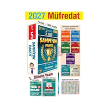 5. Sınıf 2027 Şampiyon Paketi + 1. Dönem Yazılı Denemeleri Ve Notları Tüm Dersler