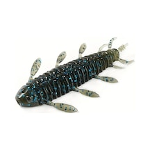 Fochsia Siyah Sunmile 10 Adet Levrek Yemleri 1.77 İnç Silikon Sulu Solucan Tatlı Ve Tuzlu Su Balıkçılığı İçin Dayanıklı Yumuşak Yem