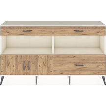 Arges Konsol 2 Raflı 3 Çekmeceli 2 Kapaklı 176x30x99 Aytaşı-çam Aytaşı-çam