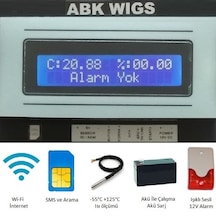 Wıgs 5301 Wi-Fi, Sms, Arama, Dijital Sıcaklık Alarm Cihazı