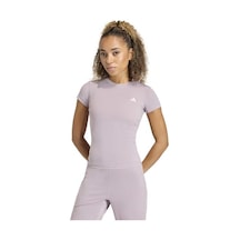 Adidas Power Essentials Workout Contour Kadın Pembe Yuvarlak Yaka Tişört Pembe