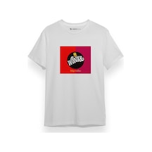 Willy Wonka Fudge Mallow Beyaz Kısa Kol Erkek Tshirt 001