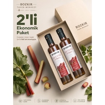Bozkır Tahin Merkezi Işkın Kökü Sirkesi Doğal Fermantasyon 500 Ml 2 Adet Katkısız&glutensiz