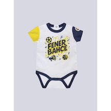 Bebek Fenerbahçe Konfeti Body Beyaz