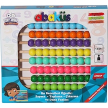 8455 Ahşap Ayaksız Abaküs