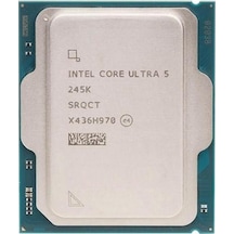 Intel Core Ultra 5 245k 14çekirdekli 26mb O/b Vga 1851p 125w Kutusuz-fansız