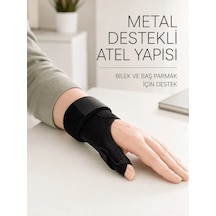 Ers De Quervain El Bilekliği Başparmak Ve Bilek Destekli Metal Atel