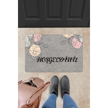 Evaşk Kapı Önü Paspası Vinil Kaymaz Tabanlı 45 X 70 Evaşkdm11087