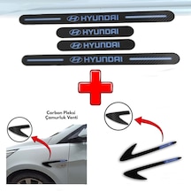 Hyundai I20 Uyumlu Carbon Kapı Eşiği + Carbon Çamurluk Venti (552309231)