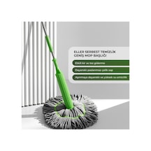Magic Mop Kendinden Sıkmalı Mikrofiber Paspas Ucu Oto Ve Ev Mop