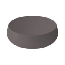 Newarc Elipso Tezgah Üstü Lavabo Mat Antrasit 046x17cm