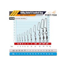 Portfish Bl-3007 Klipsli Fırdöndü 2-0